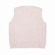 画像2: 【40%OFF】DAIRIKU/Lame Knit Vest（Pink）［ラメニットベスト-23秋冬］ (2)