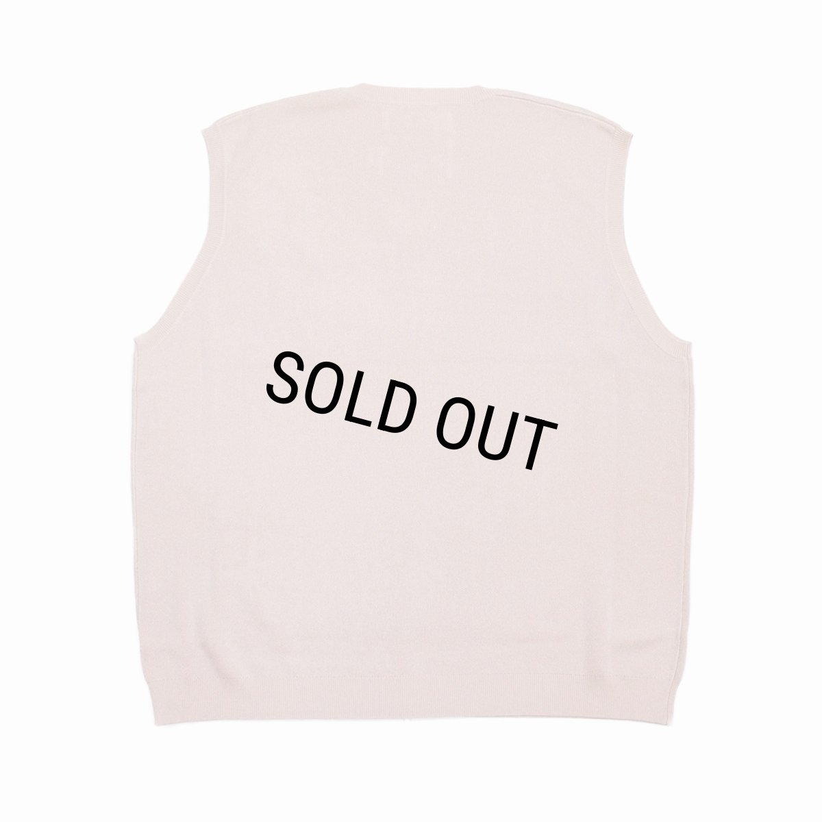 画像2: 【40%OFF】DAIRIKU/Lame Knit Vest（Pink）［ラメニットベスト-23秋冬］ (2)