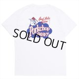 PORKCHOP/PORKCHOP PAINT TEE（WHITE）［プリントT-23春夏］