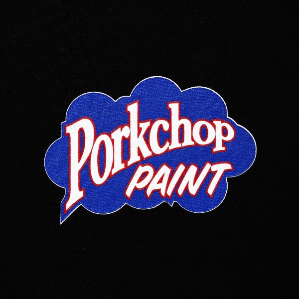 画像3: PORKCHOP/PORKCHOP PAINT TEE（BLACK）［プリントT-23春夏］