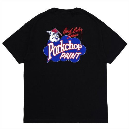 他の写真2: PORKCHOP/PORKCHOP PAINT TEE（BLACK）［プリントT-23春夏］