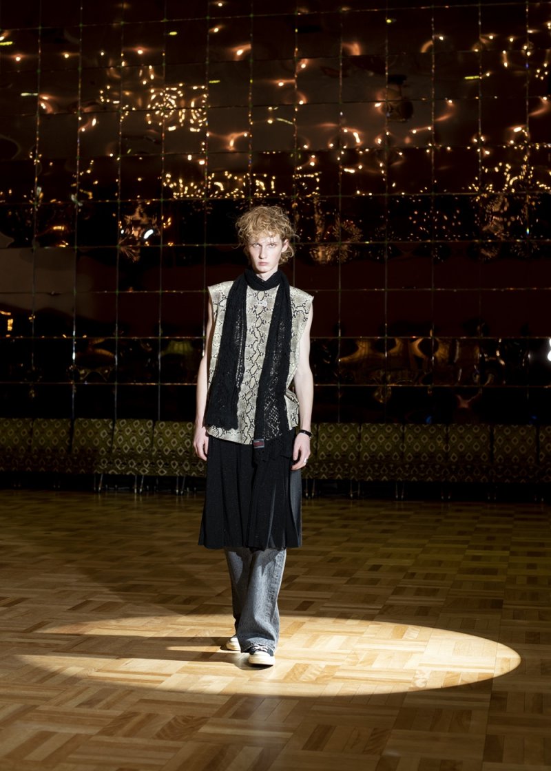 画像3: 【40%OFF】DAIRIKU/"Python" No-Sleeve Tour Tee（Python）［ノースリーブツアーT-23秋冬］