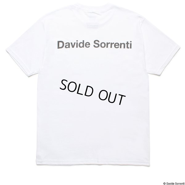 画像2: WACKO MARIA/DAVIDE SORRENTI / T-SHIRT（WHITE）［プリントT-23秋冬］