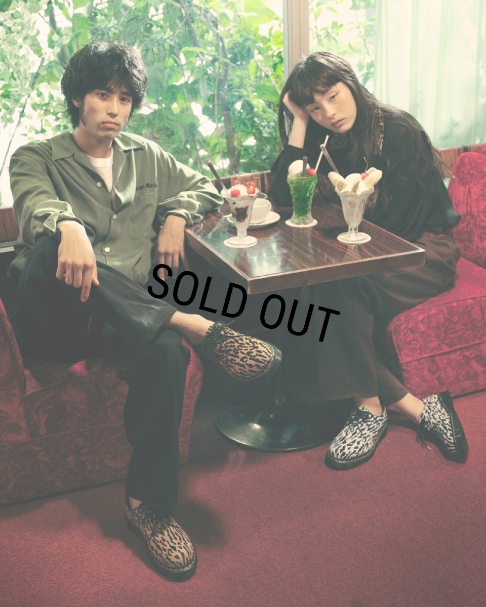 画像7: WACKO MARIA/Dr.Martens / 1461 WACKO MARIA（BEIGE）［レオパードハラコ3ホールシューズ-23秋冬］ (7)