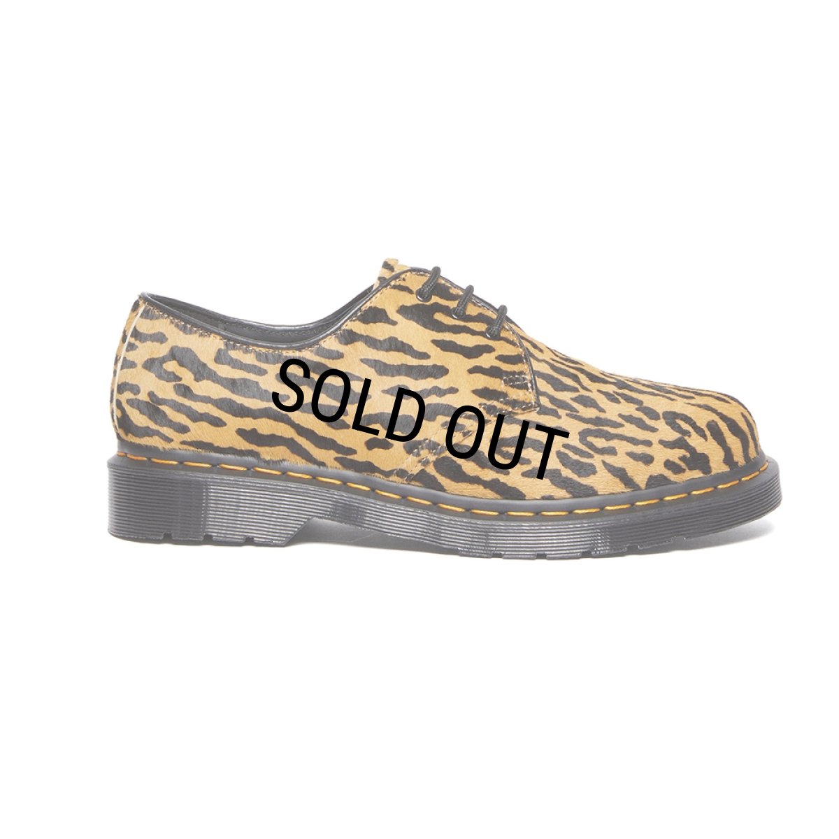 画像1: WACKO MARIA/Dr.Martens / 1461 WACKO MARIA（BEIGE）［レオパードハラコ3ホールシューズ-23秋冬］ (1)