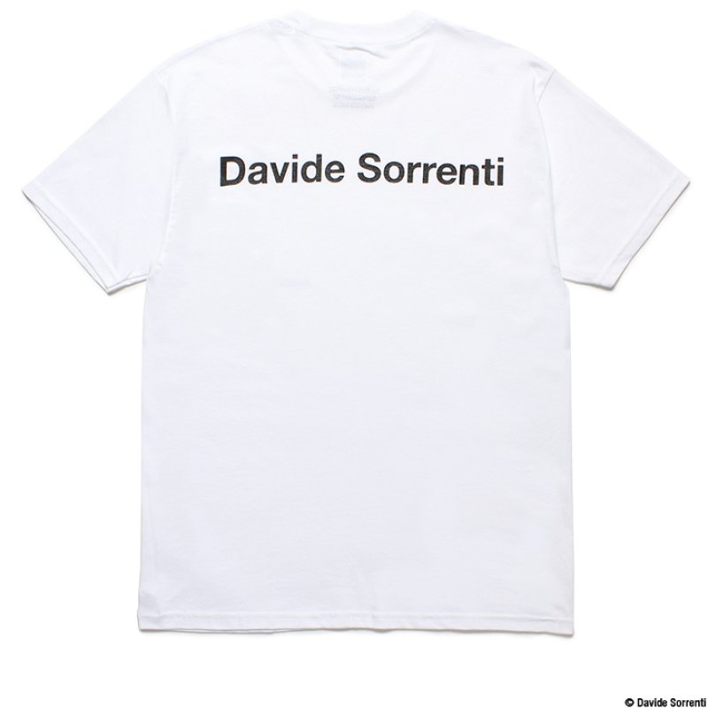 画像2: WACKO MARIA/DAVIDE SORRENTI / T-SHIRT（WHITE）［プリントT-23秋冬］