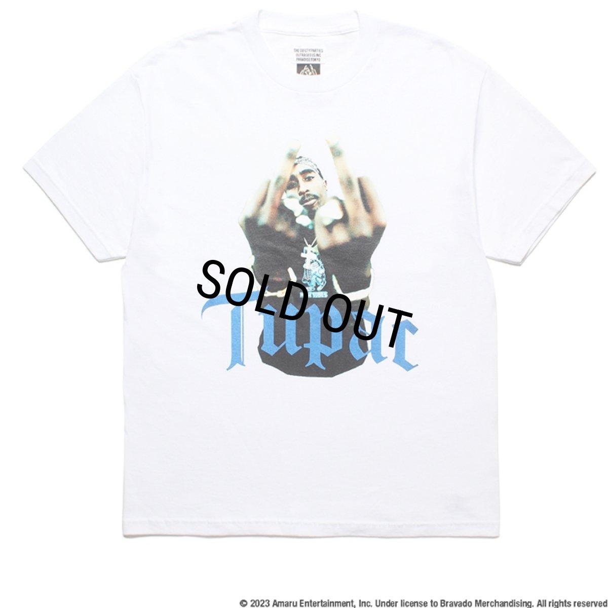 画像1: WACKO MARIA/2PAC / T-SHIRT（WHITE）［プリントT-23秋冬］ (1)