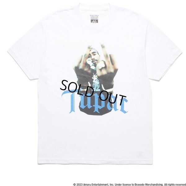 画像1: WACKO MARIA/2PAC / T-SHIRT（WHITE）［プリントT-23秋冬］