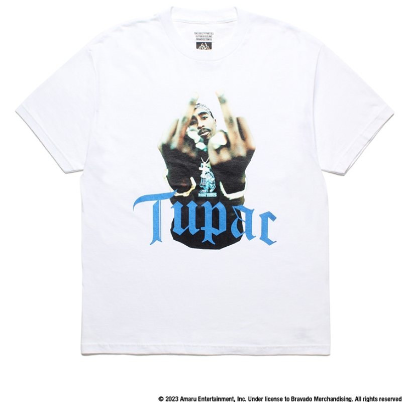 画像1: WACKO MARIA/2PAC / T-SHIRT（WHITE）［プリントT-23秋冬］