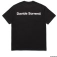 画像2: WACKO MARIA/DAVIDE SORRENTI / T-SHIRT（BLACK）［プリントT-23秋冬］ (2)