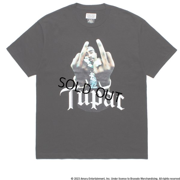 画像1: WACKO MARIA/2PAC / T-SHIRT（BLACK）［プリントT-23秋冬］