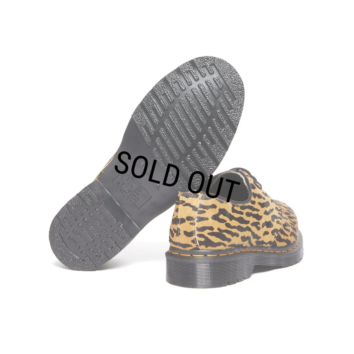 画像3: WACKO MARIA/Dr.Martens / 1461 WACKO MARIA（BEIGE）［レオパードハラコ3ホールシューズ-23秋冬］ (3)