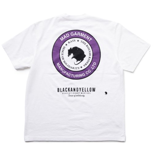 他の写真2: RATS/TWO WHEEL TEE（WHITE/PURPLE）［プリントT-23春夏］