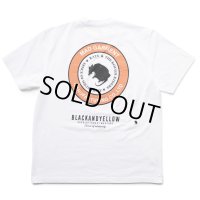 RATS/TWO WHEEL TEE（WHITE/ORANGE）［プリントT-23春夏］