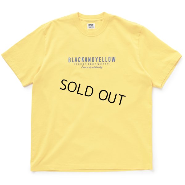 画像2: RATS/TWO WHEEL TEE（YELLOW）［プリントT-23春夏］