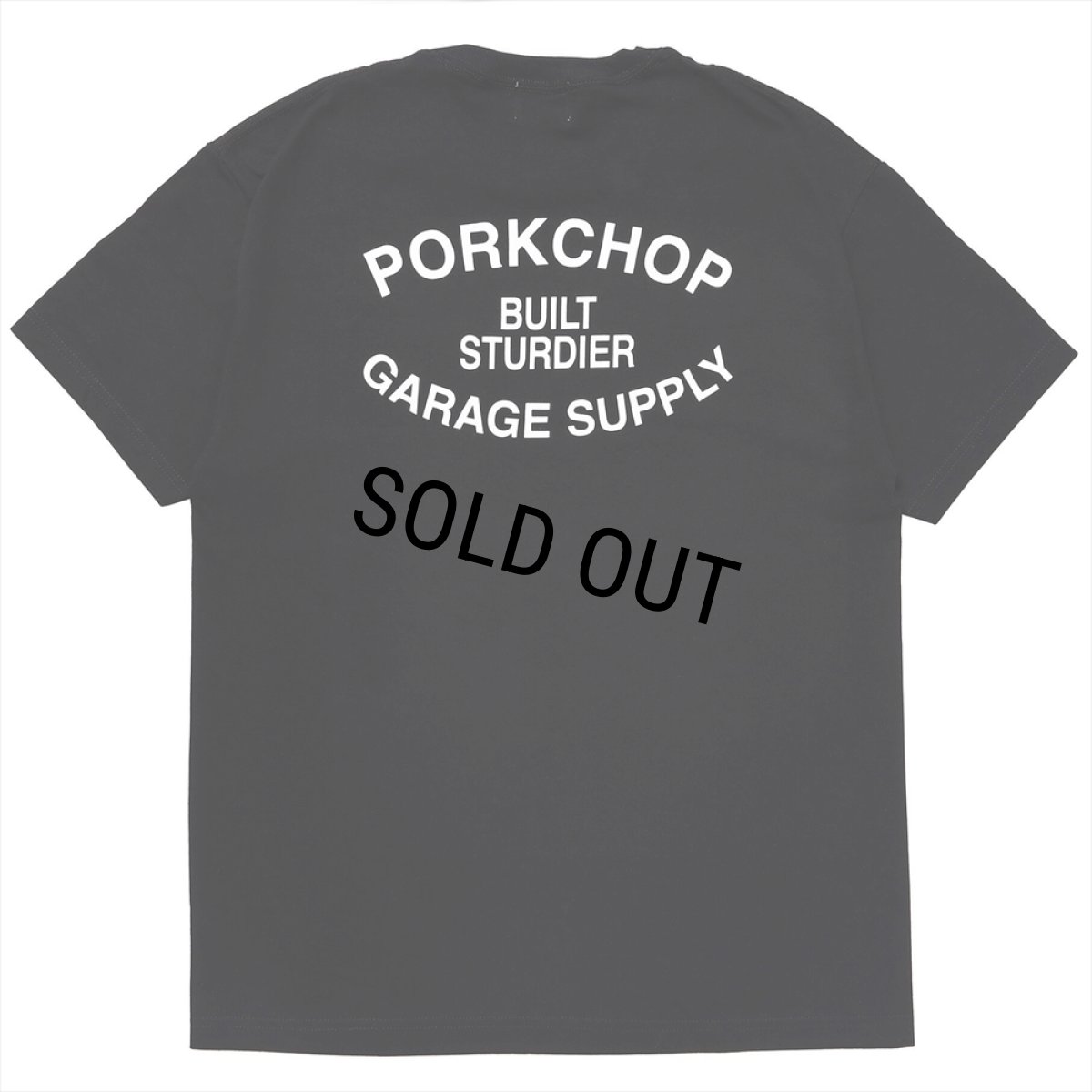 画像2: PORKCHOP/WILD PORK TEE（BLACK）［プリントT-23秋冬］ (2)