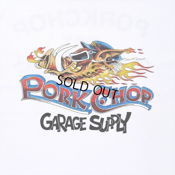 画像3: PORKCHOP/WILD PORK TEE（WHITE）［プリントT-23秋冬］