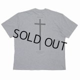 RATS/CROSS TEE（CHARCOAL/BLACK）［プリントT-23春夏］