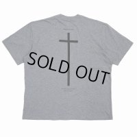RATS/CROSS TEE（CHARCOAL/BLACK）［プリントT-23春夏］