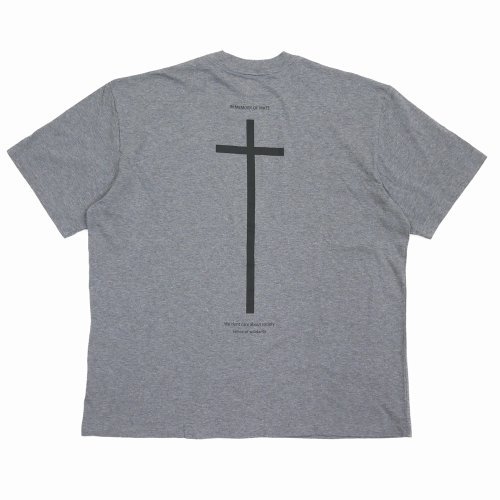 他の写真2: RATS/CROSS TEE（CHARCOAL/BLACK）［プリントT-23春夏］