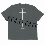 RATS/CROSS TEE（BLACK）［プリントT-23春夏］