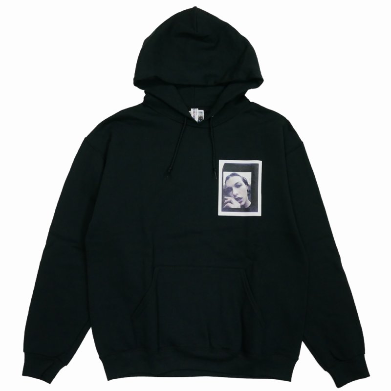 画像1: WACKO MARIA/DAVIDE SORRENTI / HOODED SWEAT SHIRT（BLACK）［プルオーバーパーカー-23秋冬］
