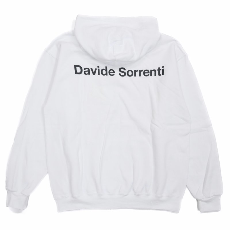 画像2: WACKO MARIA/DAVIDE SORRENTI / HOODED SWEAT SHIRT（WHITE）［プルオーバーパーカー-23秋冬］