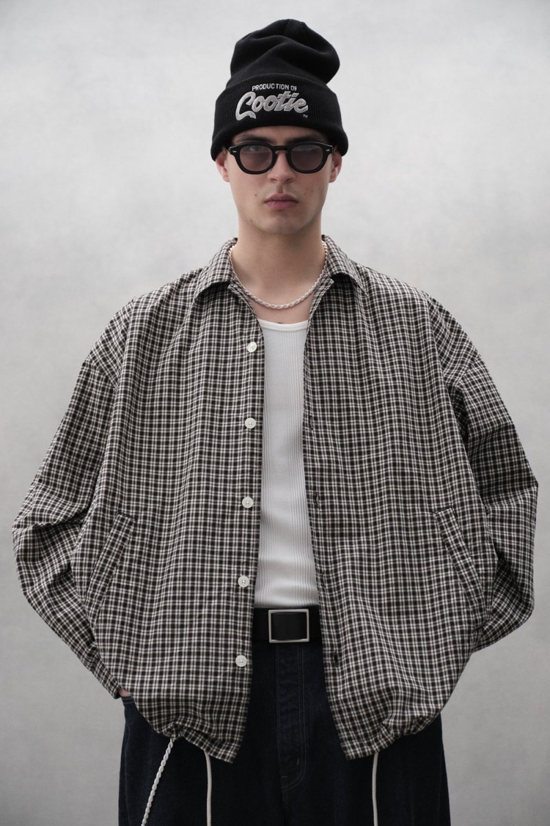 画像2: COOTIE PRODUCTIONS/Embroidery Dry Tech Big Cuffed Beanie（PRODUCTION OF COOTIE）（Black）［カフドビーニー-23秋冬］