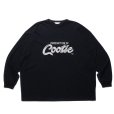 画像1: COOTIE PRODUCTIONS/Embroidery Oversized L/S Tee（PRODUCTION OF COOTIE）（Black）［オーバーサイズ長袖T-23秋冬］ (1)