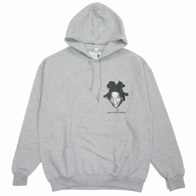 画像1: WACKO MARIA/JEAN-MICHEL BASQUIA / HOODED SWEAT SHIRT（GRAY）［プルオーバーパーカー-23秋冬］
