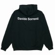 画像2: WACKO MARIA/DAVIDE SORRENTI / HOODED SWEAT SHIRT（BLACK）［プルオーバーパーカー-23秋冬］ (2)