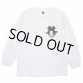 WACKO MARIA/JEAN-MICHEL BASQUIA / LONG SLEEVE T-SHIRT（WHITE）［プリント長袖T-23秋冬］