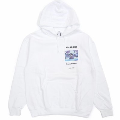 画像1: WACKO MARIA/DAVIDE SORRENTI / HOODED SWEAT SHIRT（WHITE）［プルオーバーパーカー-23秋冬］