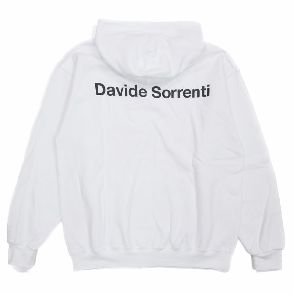 画像2: WACKO MARIA/DAVIDE SORRENTI / HOODED SWEAT SHIRT（WHITE）［プルオーバーパーカー-23秋冬］