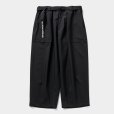 画像1: TIGHTBOOTH/BAKER BAGGY SLACKS（Black）［ベイカーバギースラックス-23夏］ (1)