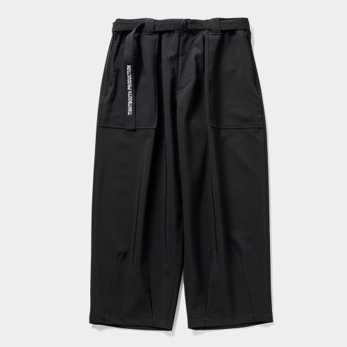 他の写真1: TIGHTBOOTH/BAKER BAGGY SLACKS（Black）［ベイカーバギースラックス-23夏］