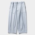 画像1: TIGHTBOOTH/BAKER BAGGY SLACKS（Sax） 【30%OFF】［ベイカーバギースラックス-23夏］ (1)