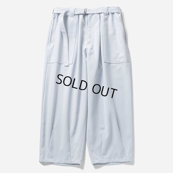 画像1: TIGHTBOOTH/BAKER BAGGY SLACKS（Sax） 【30%OFF】［ベイカーバギースラックス-23夏］