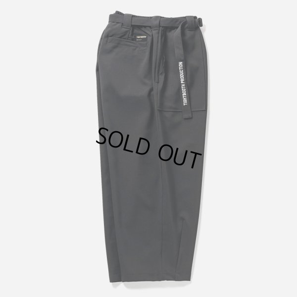 画像2: TIGHTBOOTH/BAKER BAGGY SLACKS（Black）［ベイカーバギースラックス-23夏］