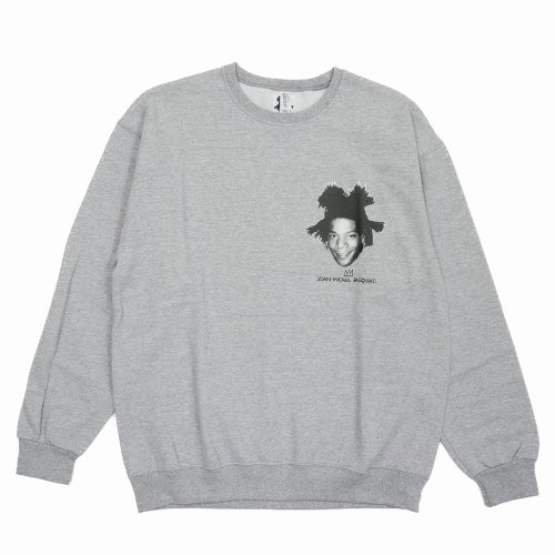 他の写真1: WACKO MARIA/JEAN-MICHEL BASQUIA / SWEAT SHIRT（GRAY）［クルーネックスウェット-23秋冬］