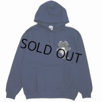 WACKO MARIA/JEAN-MICHEL BASQUIA / HOODED SWEAT SHIRT（NAVY）［プルオーバーパーカー-23秋冬］
