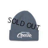 COOTIE PRODUCTIONS/Embroidery Dry Tech Big Cuffed Beanie（PRODUCTION OF COOTIE）（Navy）［カフドビーニー-23秋冬］