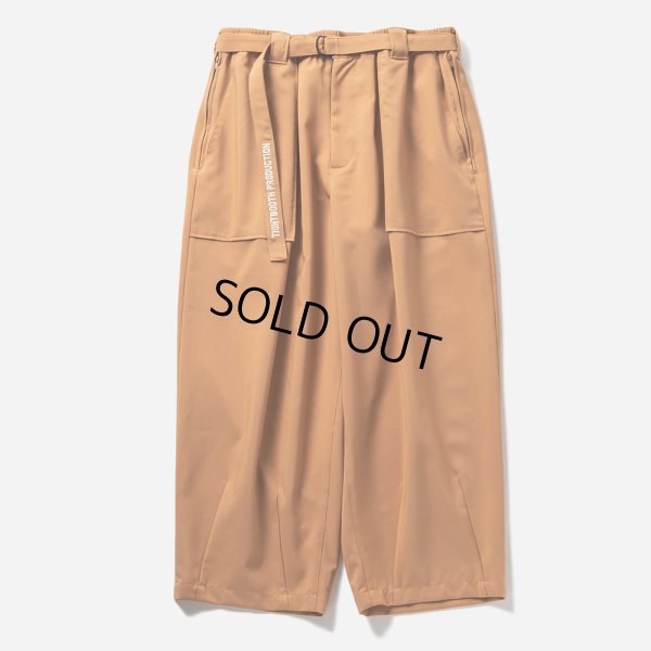 画像1: 【50%OFF】TIGHTBOOTH/BAKER BAGGY SLACKS（Orange）［ベイカーバギースラックス-23夏］