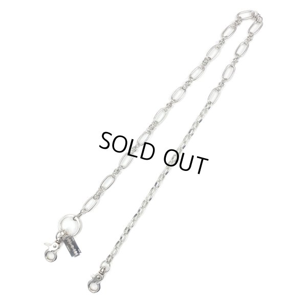 画像1: DAIRIKU/"Razor" Wallet Chain（Silver）［ウォレットチェーン-23秋冬］