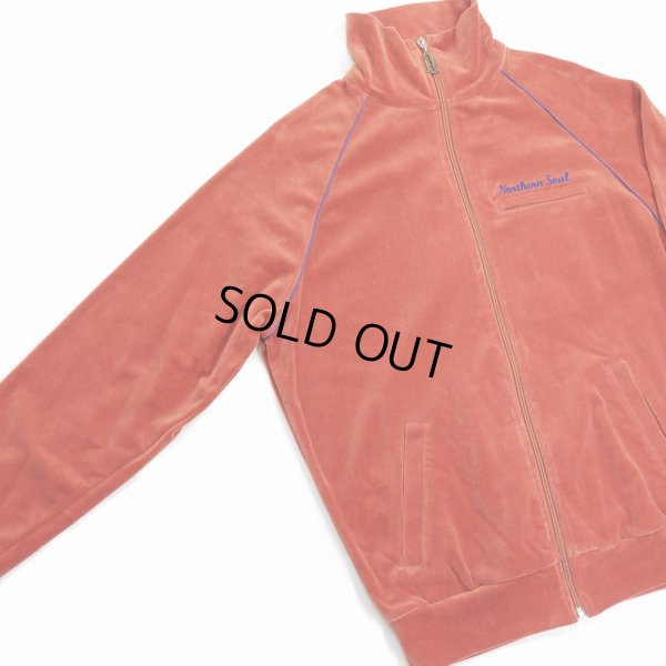 画像3: 【40%OFF】DAIRIKU/Velour Track Jacket（Orange）［ベロアトラックJKT-23秋冬］