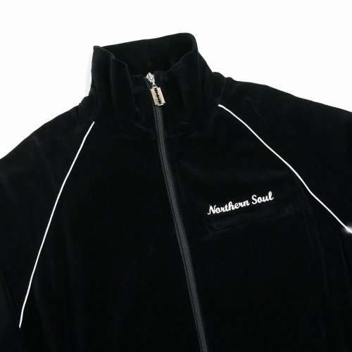 他の写真3: DAIRIKU/Velour Track Jacket（Black）［ベロアトラックJKT-23秋冬］