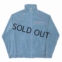 DAIRIKU/Velour Track Jacket（Aqua）［ベロアトラックJKT-23秋冬］