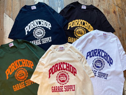 他の写真3: PORKCHOP/2nd COLLEGE TEE（NAVY）［プリントT-23秋冬］