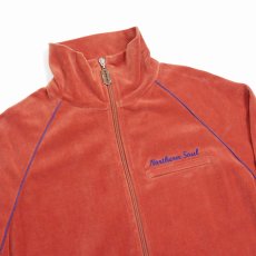画像4: 【40%OFF】DAIRIKU/Velour Track Jacket（Orange）［ベロアトラックJKT-23秋冬］ (4)