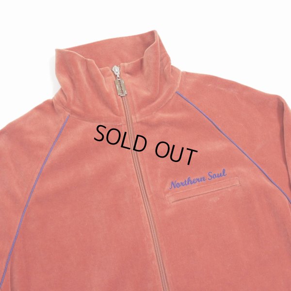 画像4: 【40%OFF】DAIRIKU/Velour Track Jacket（Orange）［ベロアトラックJKT-23秋冬］